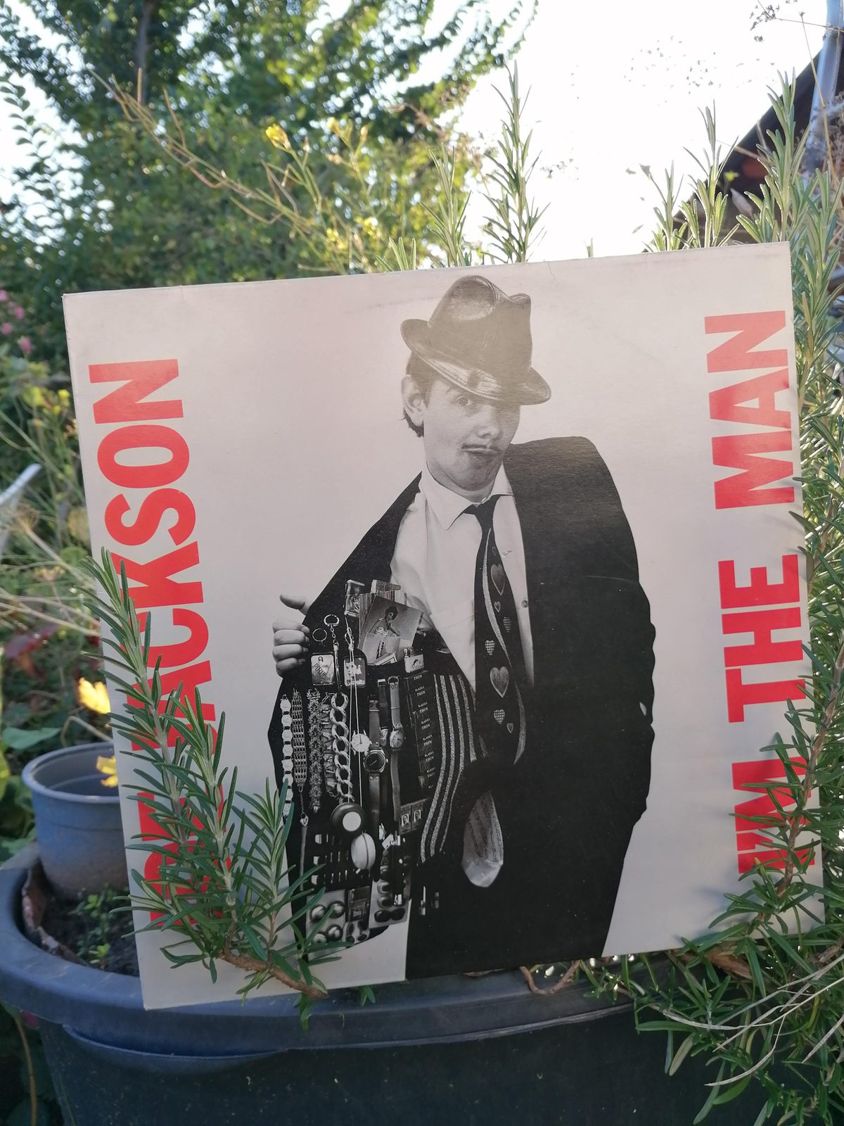 Frontcover der Schallplatte I'm the Man von Joe Jackson 1979 - zu finden hier im Blog